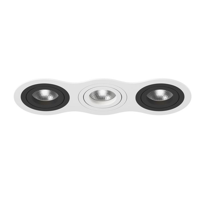 Комплект из светильника и рамки Lightstar Intero 16 (217636+217607+217606+217607) i636070607