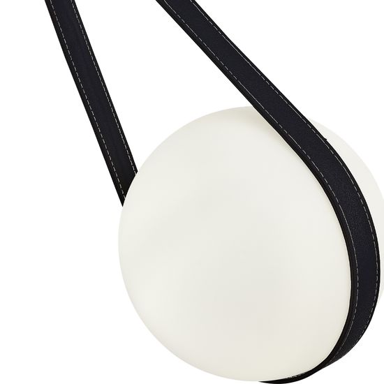 SL2002.413.01 Светильник подвесной ST-Luce Черный/Белый E27 1*60W MOONBAG