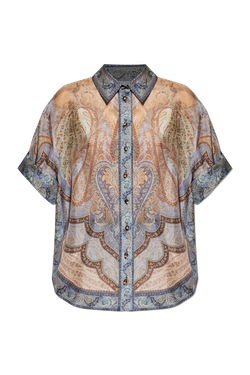 Рубашка шелковая ZIMMERMANN