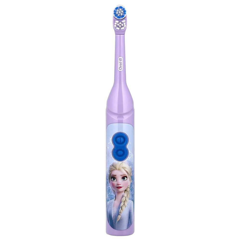 Oral-B, детская зубная щетка на батарейках, мягкая, «Холодное сердце», 1 шт.