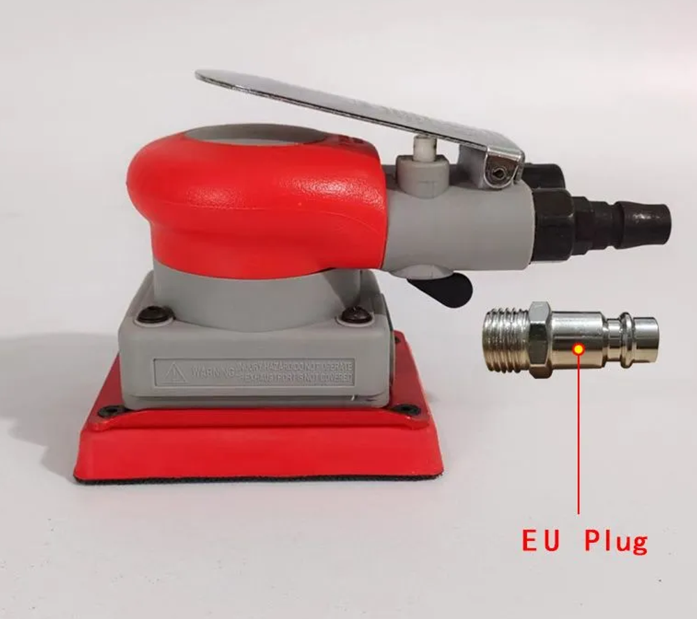 Пневматическая шлифовальная эксцентриковая машинка, 75*100 мм, без пылеотвода