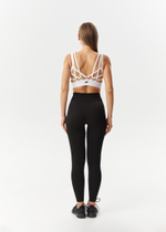 Легинсы бесшовные с высокой талией и перфорацией