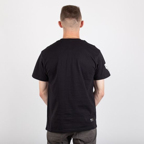 Футболка ЮНОСТЬ Мальчик с автоматом Black