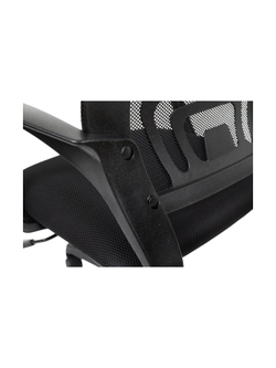 Компьютерное кресло Gigant черное, спинка сетка, 150 кг GCH-11