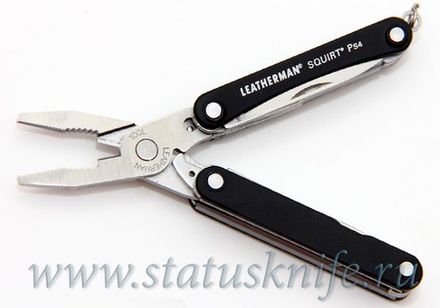Мультитул Leatherman Squirt PS4 черный
