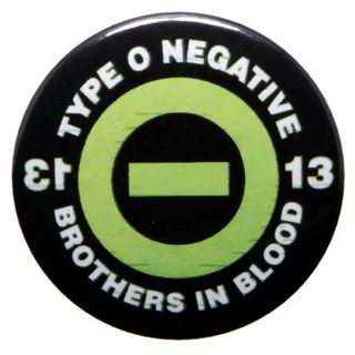 Значок Type O Negative Brothers In Blood (207)