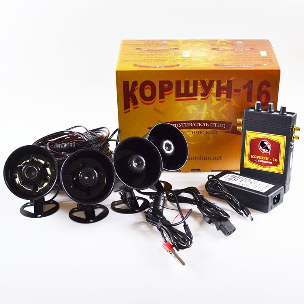 Биоакустический отпугиватель птиц Коршун-16