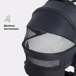 Детская коляска Rant Flex Therm Soft 3 в 1 с автокреслом Evomax Black Midnight Black