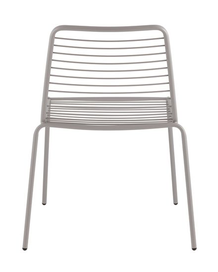 Стул Дели металл серый