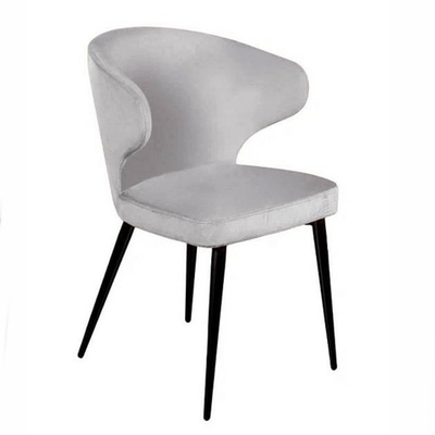 Стул Richard в светло сером велюре 26