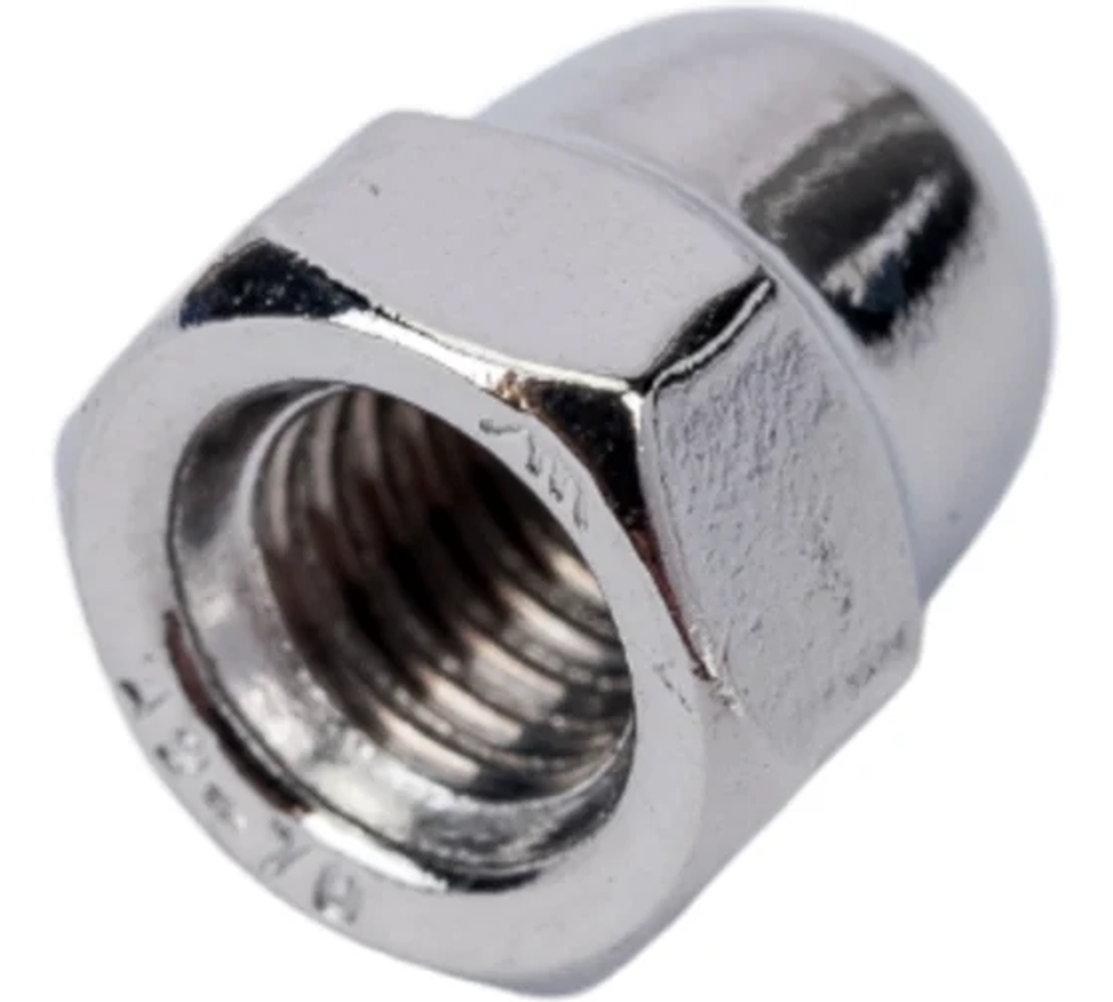 Гайка М6 DIN 1587 колпачковая, оцинк.