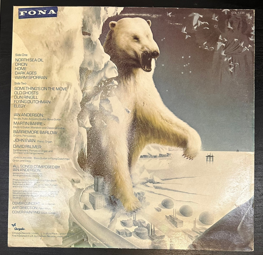 Jethro Tull - Stormwatch (Швеция 1979г.)