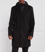 Пальто H Hyde Hood C 233F BOSS BLACK - черный(50496157)