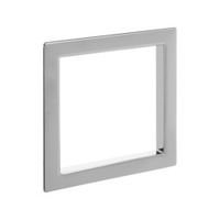 Декоративная вставка для металлических рамок Avanti хром, 1 пост (2 мод.)