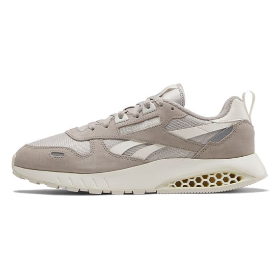 reebok Classic Leather Беговые кроссовки Низкие Голубино-серые Унисекс