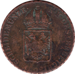Австрия 1 крейцер 1816 А