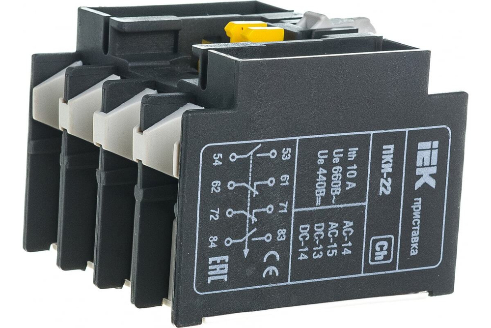 Приставка контактная ПКИ-22 2з+2р IEK