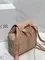 Рюкзак Dior Caro розовый, модель среднего формата