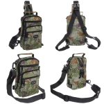 Сумка мужская через плечо «Viking», 4 кармана, цвет хаки-зеленый, 27*16*6,5см