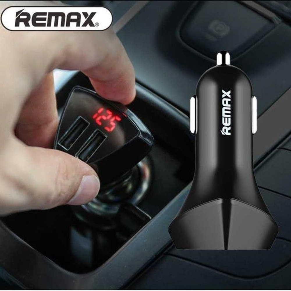 АЗУ с вольтметром Remax Aliens RCC208 3,4А