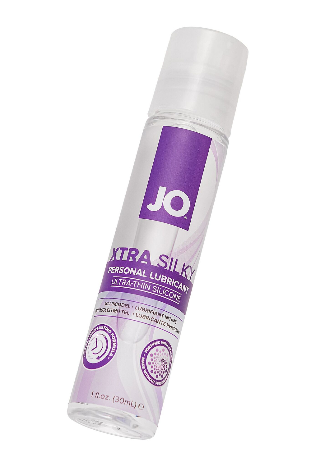 System JO Xtra Silky 30 мл – силиконовый лубрикант, витамин E, водостойкий