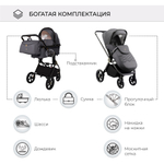 Коляска 2в1 SBL Elegante GL Grey