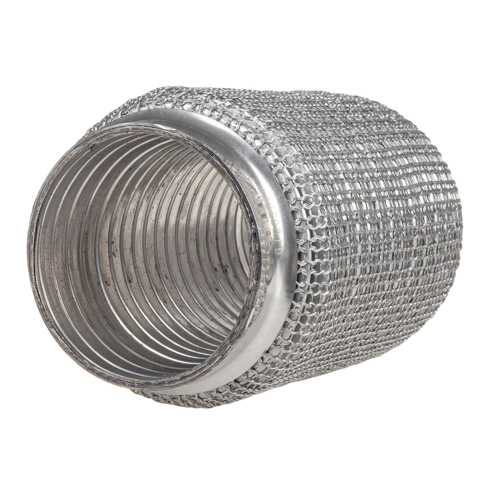 Компенсатор (гофра) выхлопной системы 3х-слойная WIRE MESH 64x150 UNIVERSAL D=64mm L=150mm GANZ GIG05324