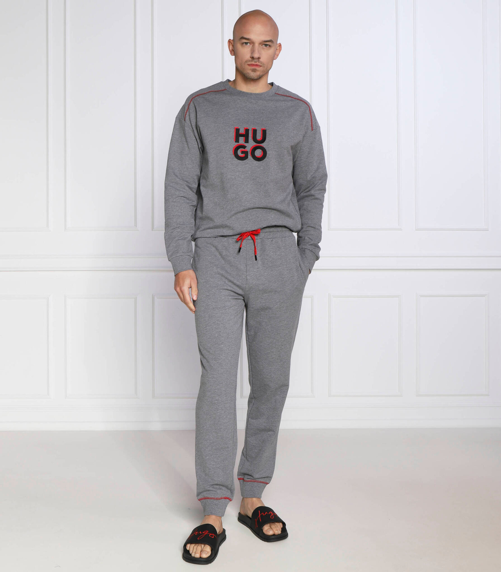 Худи monologo Hugo Bodywear - графитовый(50478920)