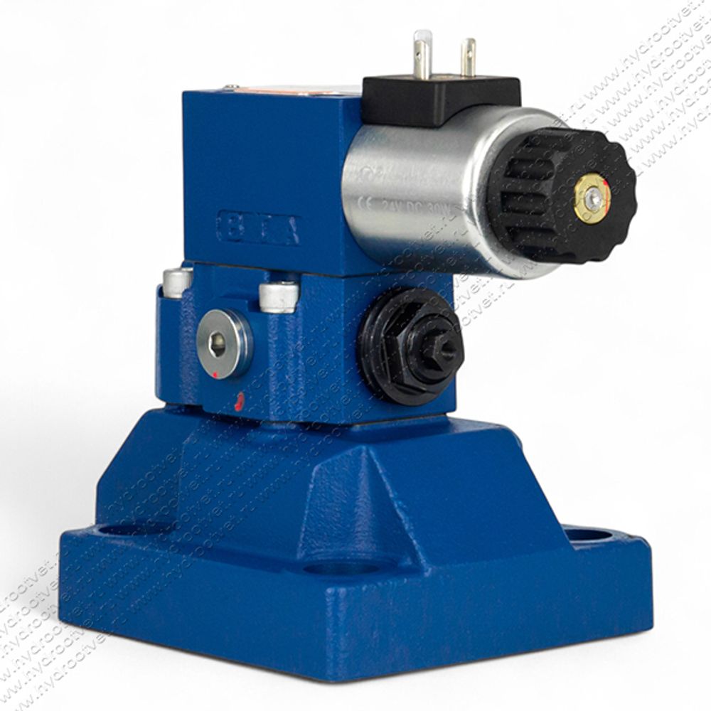 DBW30B2-5X/200CG24N9K4 - Предохранительный клапан Ду32 с давлением настройки до 200 бар, управление - X и Y - внутренние с разгрузкой B = открыт с электроуправлением G24 DBW30B2-5X/200CG24N9K4 - Предохранительный клапан Ду32 с давлением настройки до 200 бар, управление - X и Y - внутренние с разгрузкой B = открыт с электроуправлением G24