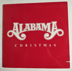 Винтажная виниловая пластинка LP Alabama Christmas (USA 1985)