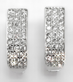 Ювелирные серьги из серебра "Эстерелла"