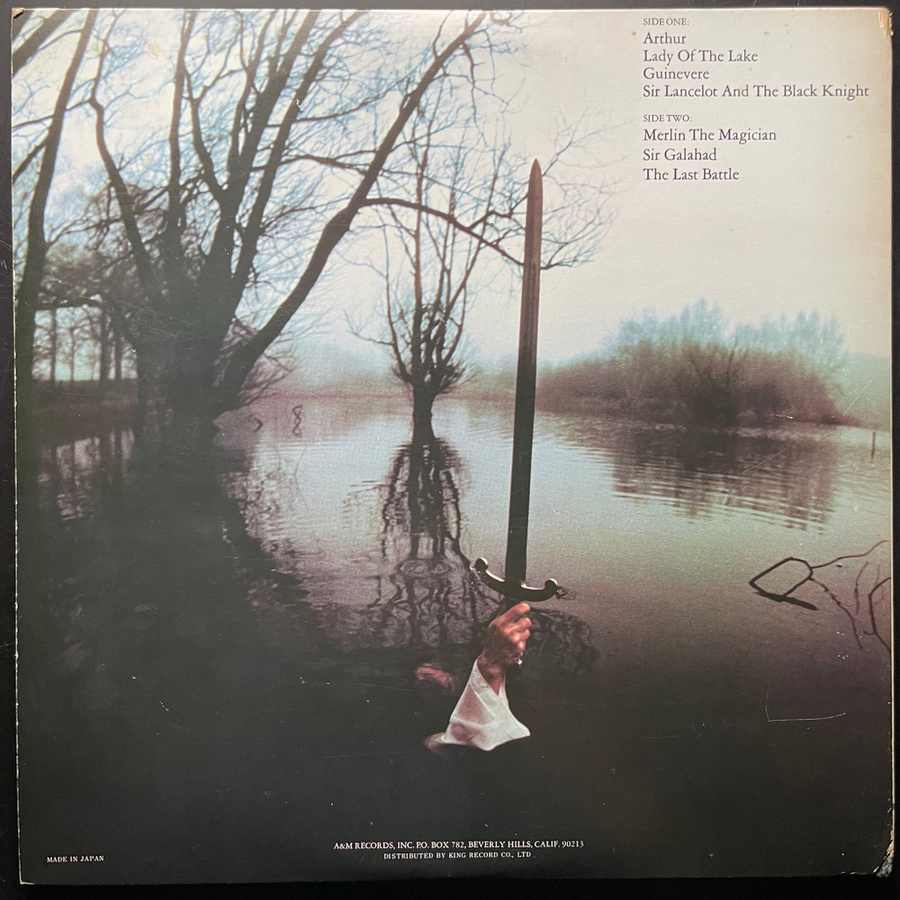 Rick Wakeman ‎– The Myths And Legends Of King Arthur And The Knights Of The Round Table (Япония 1975г.)