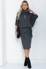 Платье Антония (графит) П11882 LT Collection