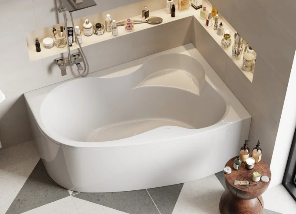 Акриловая ванна VAGNERPLAST MELITE 160x105 Right