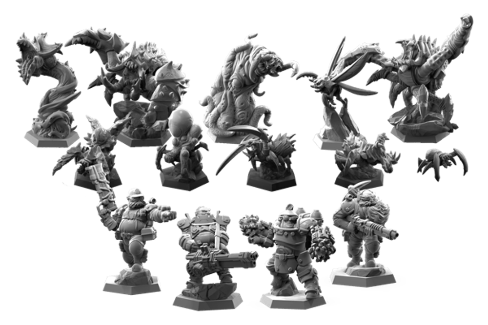 [Предзаказ] Unsupported Stl&#39;s Files for Base Game + Goo From Above