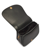 Кожаная сумка-мессенджер Karl Lagerfeld - черный(240W3050)