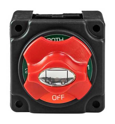 Выключатель массы "OFF-1-BOTH-2" (2 АКБ) 250А