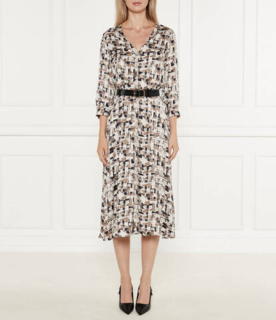 Платье с ремешком Liu Jo - коричневый(WF4404 T2735)