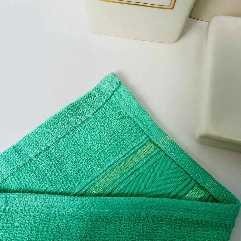 Полотенце махровое 50*80см «Comfort» цвет бирюзовый 01-026, плотность 300гр/м2 TJ, с петелькой-подвесом