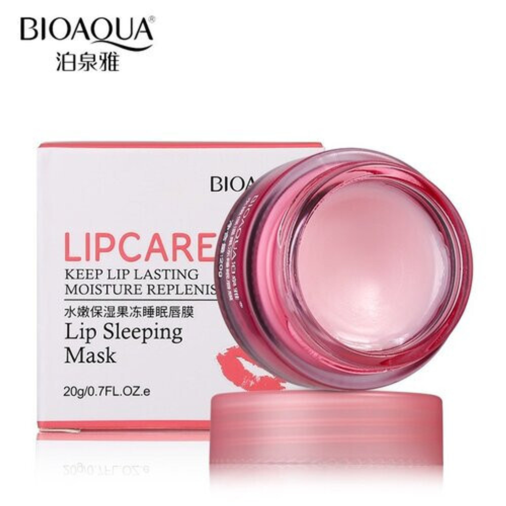 Bioaqua ночная маска для губ с кисточкой