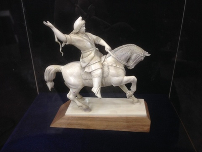 Салават, авторская сувенирная композиция, фигура всадника на коне, сувенир в интерьер