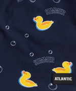 Пляжные шорты мужские Atlantic, 1 шт. в уп., полиэстер, темно-синие, KMB-220