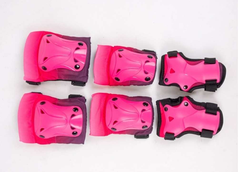Комплект защиты Safe fit teens 3.0 (L) розовый