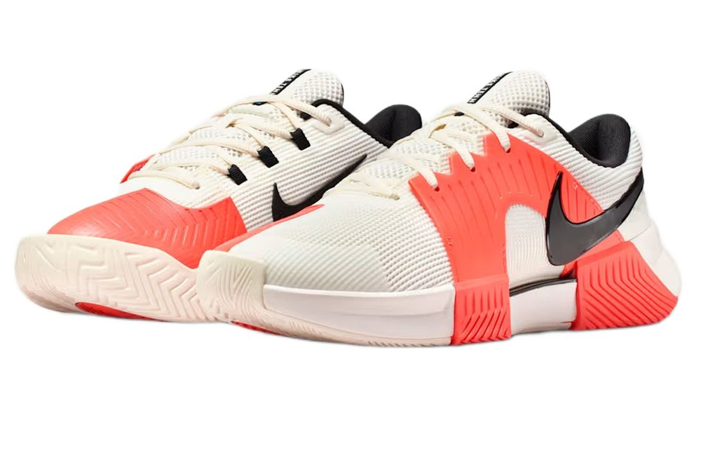 Мужские теннисные кроссовки Nike Zoom GP Challenge 1.5 Premium - sail/turf orange/blue ribbon heather/black
