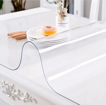 369251 Dekorelle Скатерть силиконовая прямоугольная 120*80см (толщина 0,8мм)