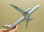 Модель самолета Ту-204-100 (М1:100, Аэрофлот СССР-64001)