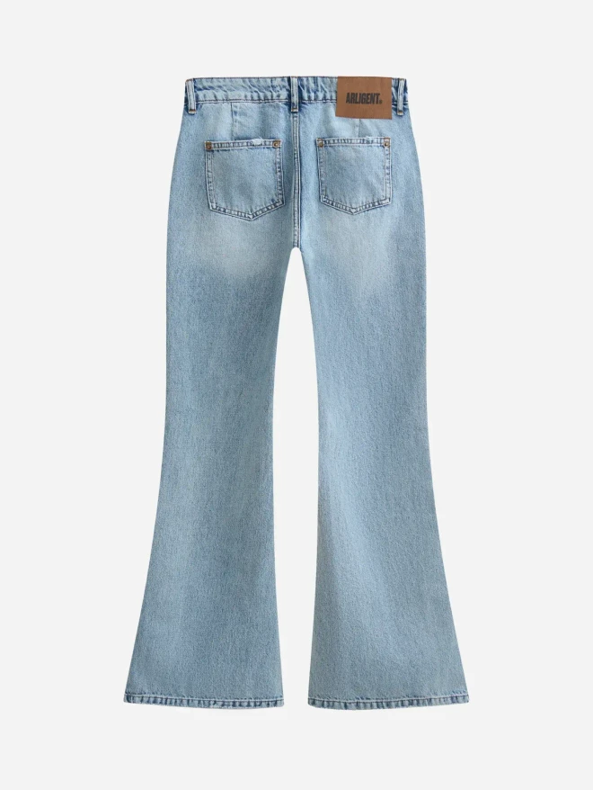 Джинсы клеш