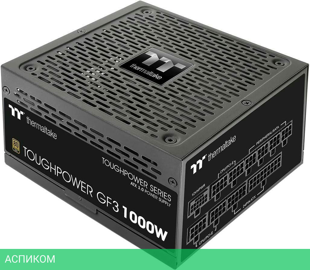 Блок питания Thermaltake Toughpower GF3 1000W Gold (PS-TPD-1000FNFAGE-4)
