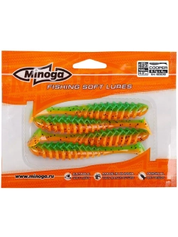 Силиконовая приманка COOPER 4,0"(4шт) 100мм, цвет 623