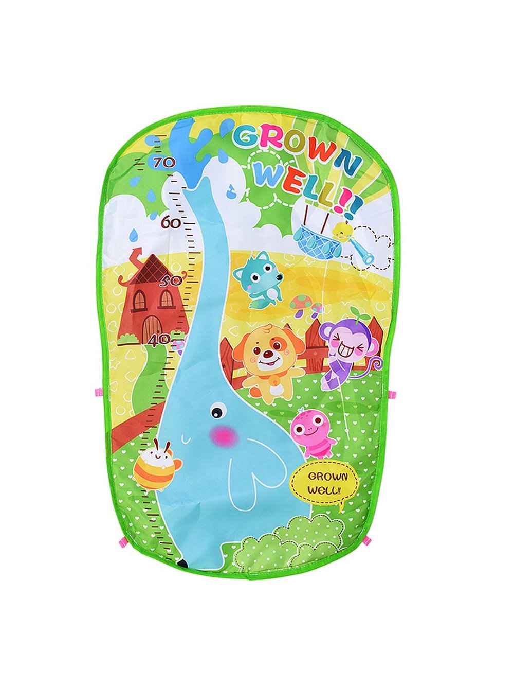 Коврик развивающий Забавные друзья с ростомером, (368-82G)